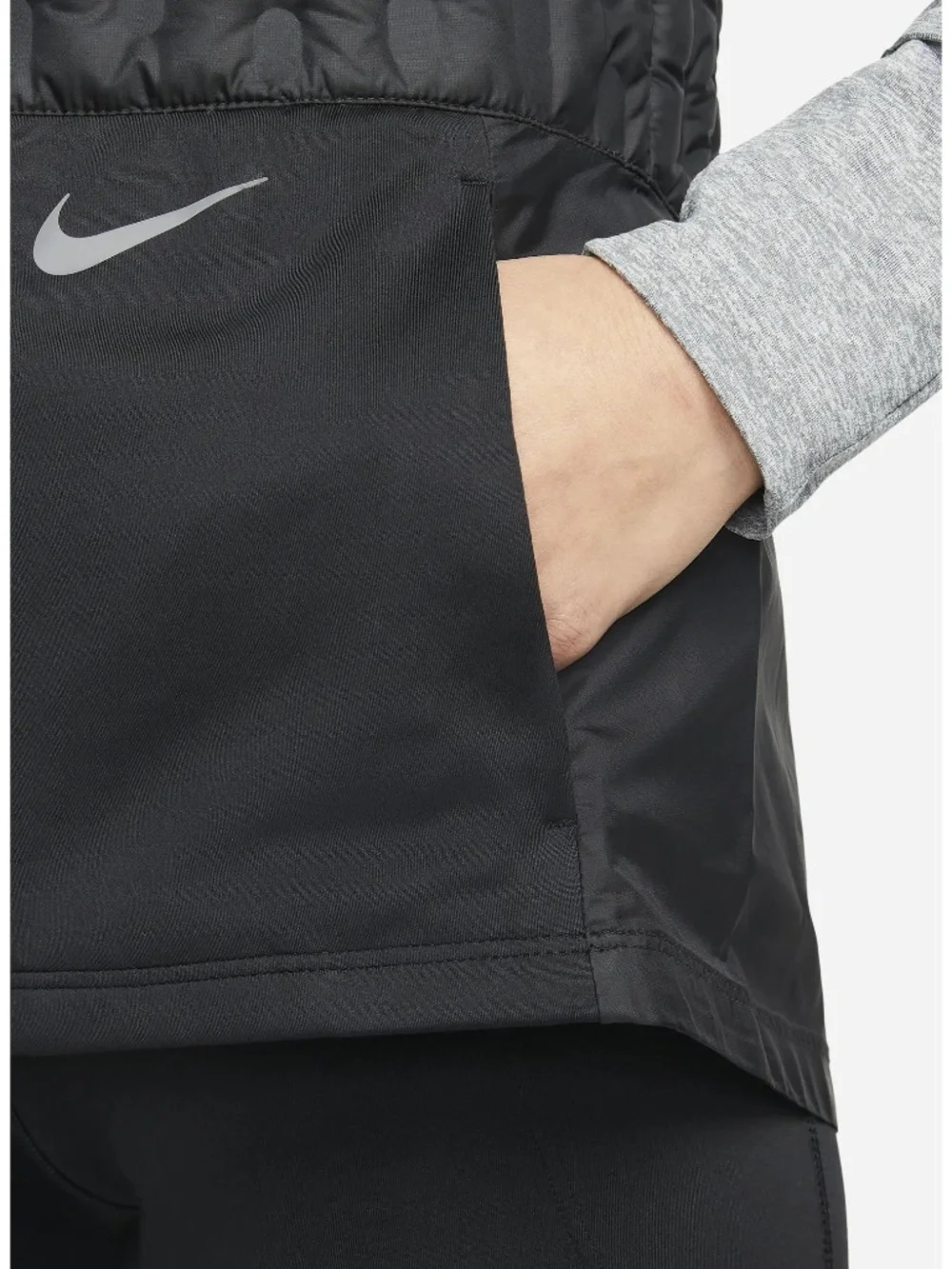 Nike Therma-FIT ADV Down Running Vest Black  Size XL